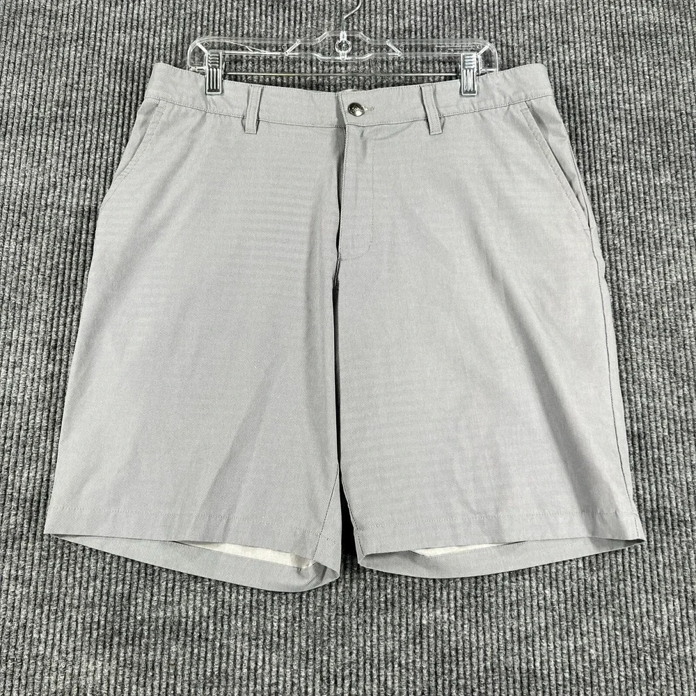 Adidas Golf‎ Shorts Mens Size 36 Gray Chino Casual Outdoor Lightweight Vacation